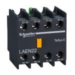 Schneider Electric Дополнительный контактный блок TesysE 2НО+2НЗ ( арт. LAEN22) в Миассе фото